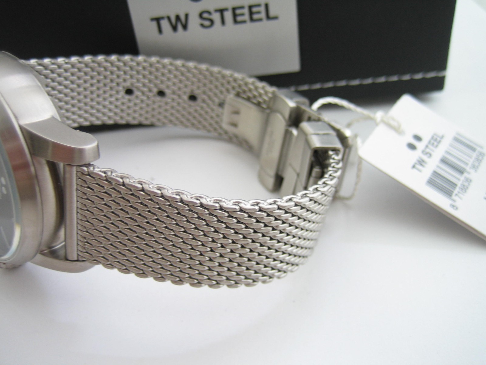 TW STEEL WATCH MENS MAVERICK MB11 STAINLESS STEEL MILANESE MESH QUARTZ GENUINE