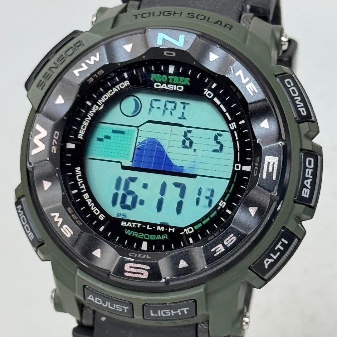 CASIO PROTREK PRW 2500B Radio Solar