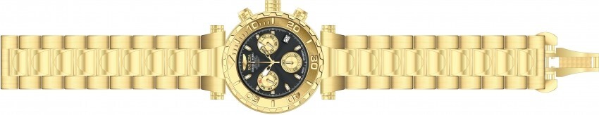 NEW INVICTA 25800 SUBAQUA NOMA I SWISS CHRONOGRAPH GOLD BLACK DIAL WATCH 47MM LE