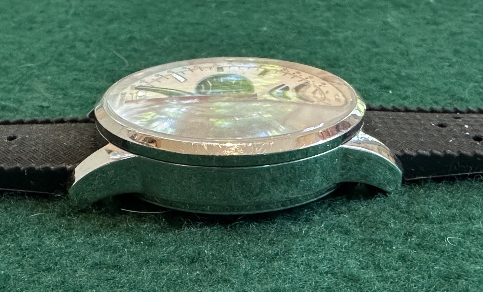 Höglund & Sons Mark I Chronograph, Seiko Mechaquartz Movement, Exc. Cond.