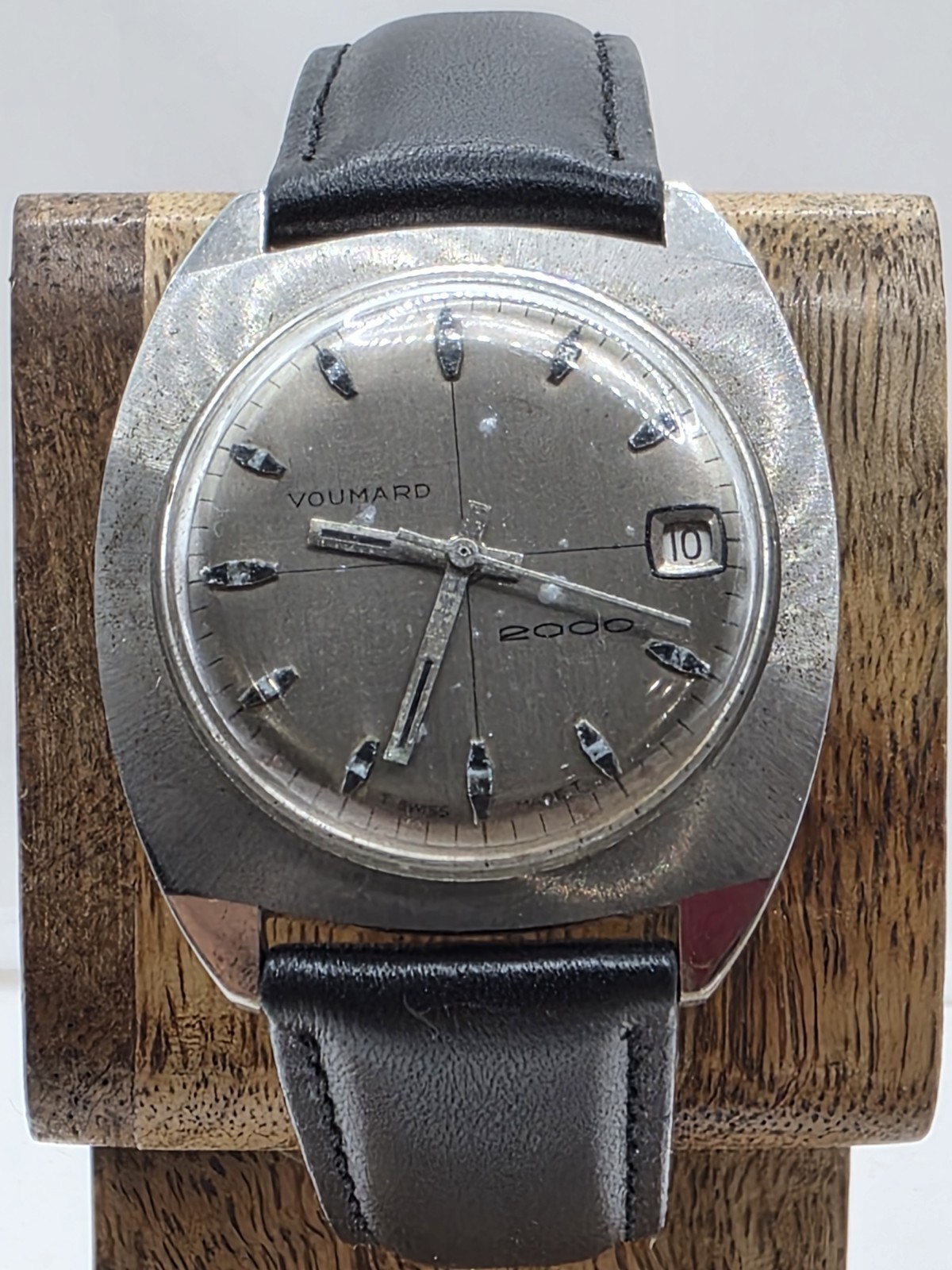 Voumard 2000 Men’s Mechanical Wristwatch Vintage Rare Working Watch