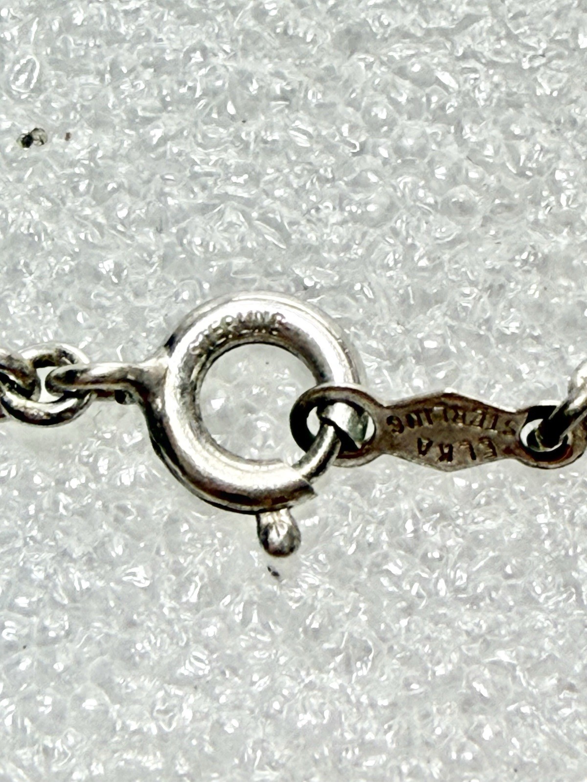 Vintage 925 Sterling Silver ELKA Fancy Link 30” Necklace 10.33g