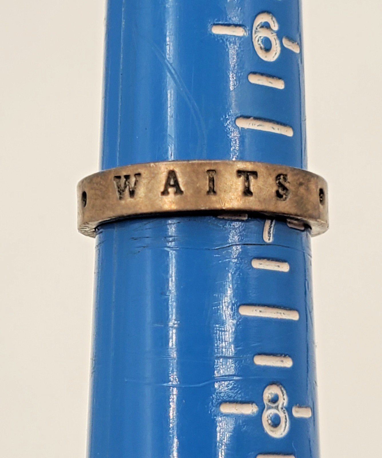 925 BDS True Love Waits Ring 7 Sterling Silver 3g Wedding Band Purity Reminder