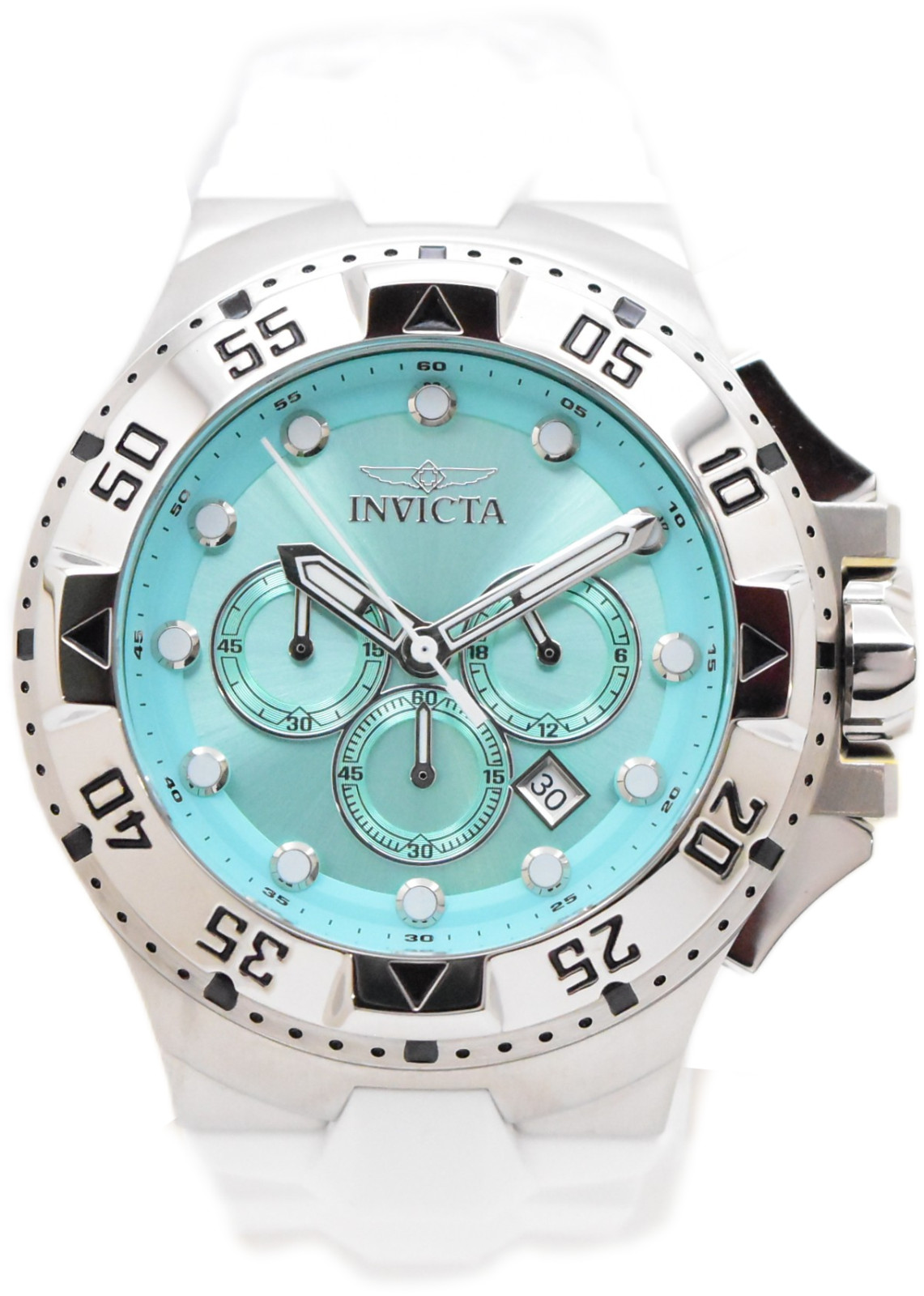 Invicta Excursion Kodar Men’s 50mm Turquoise Dial White Chronograph Watch 48534