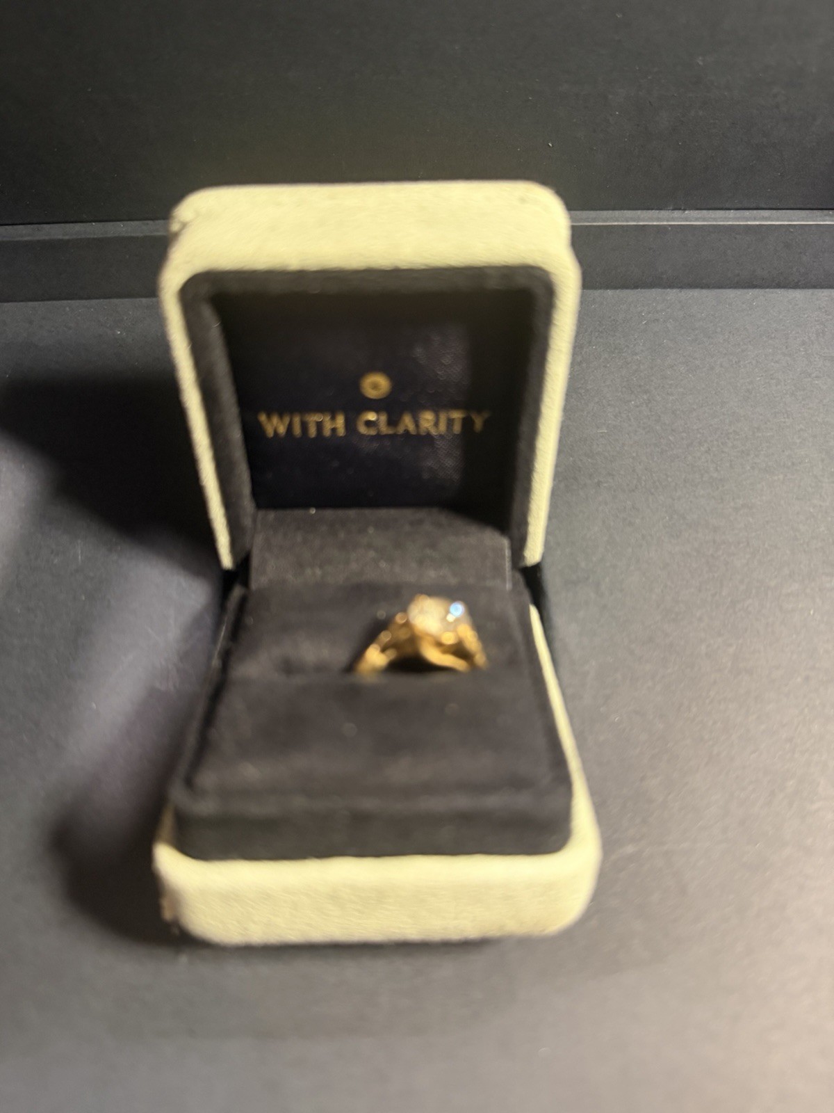 1.5 ct lab grown diamond ring Flawless Colorless Ideal Cut