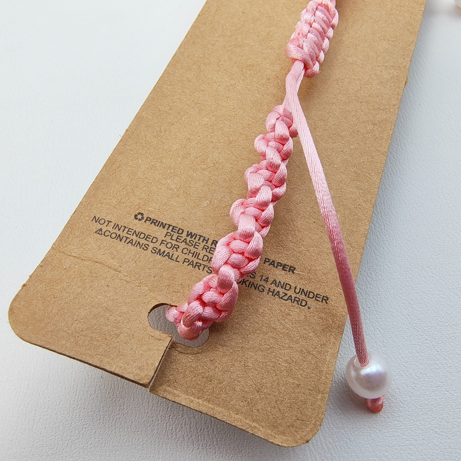 Hawaiian Pink Flower Bracelet Anklet Coastal Beach Tropical Resort Wear
