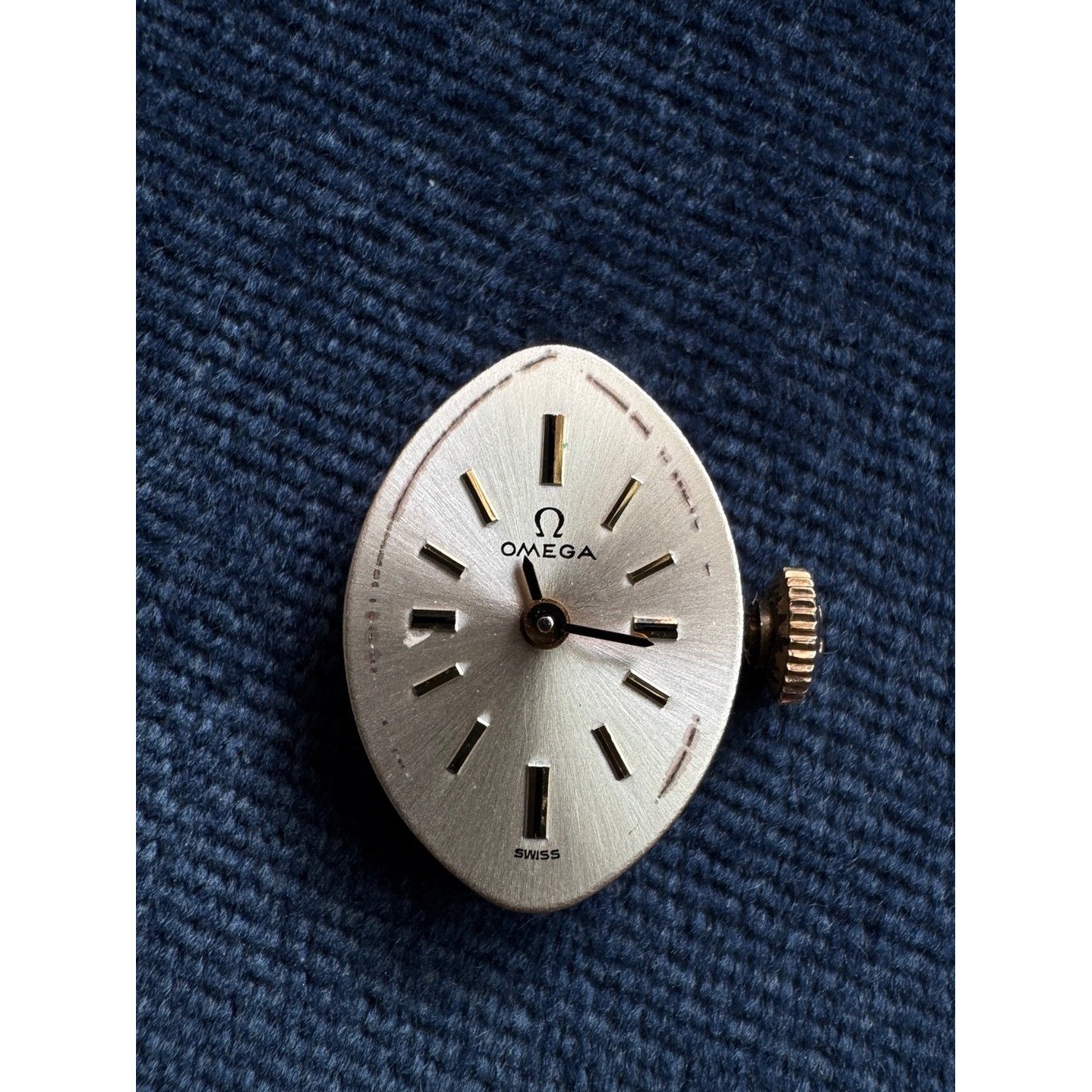 Vintage OMEGA 17 Jewels 1OK gold-filled Manual Wind Cocktail Watch