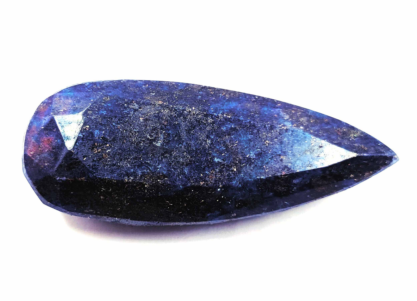 Natural Certified 261 Ct African Pear Cut Royal Blue Sapphire Loose Gemstone KKR