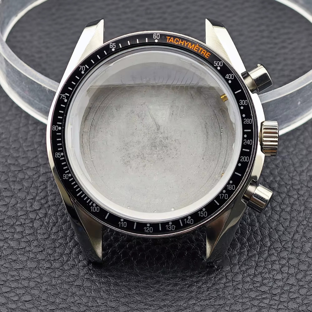 39.7Mm Men’S Watches Metal Case FIT VK63 Movement Case Watch Accessories Watch P