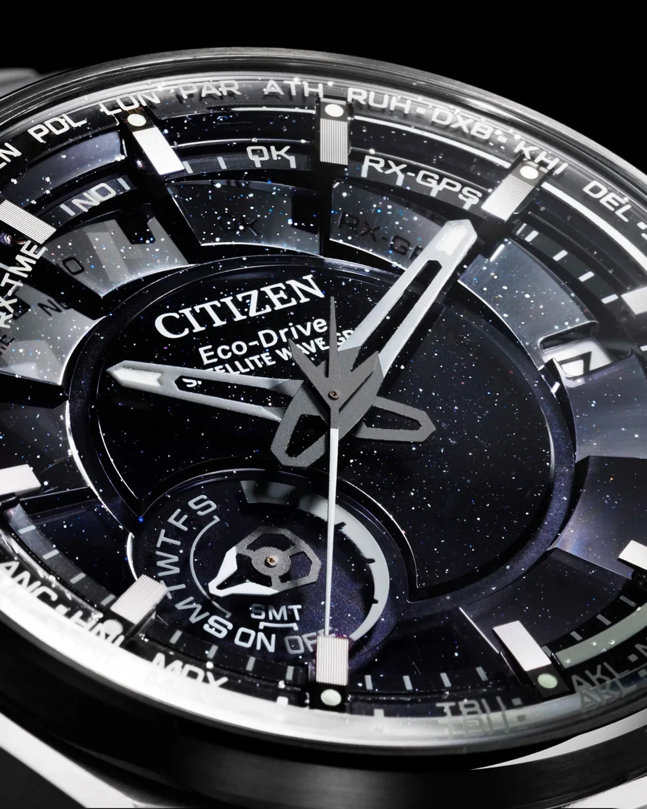 NEW Citizen Eco-Drive SATELLITE WAVE X SUPER TITANIUM Men’s Watch CC3097-52E