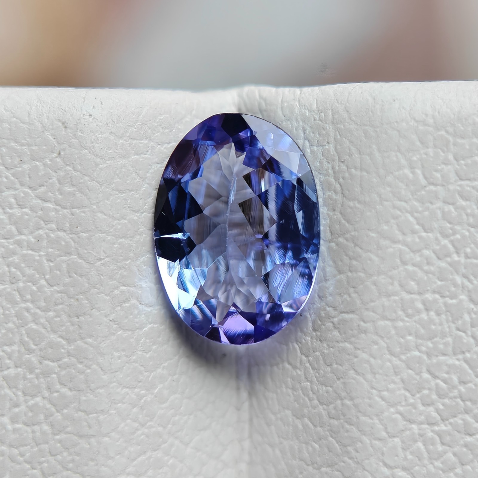 Natural tanzanite oval gemstone loose gemstone for jewelry making| 5.60×7.90mm