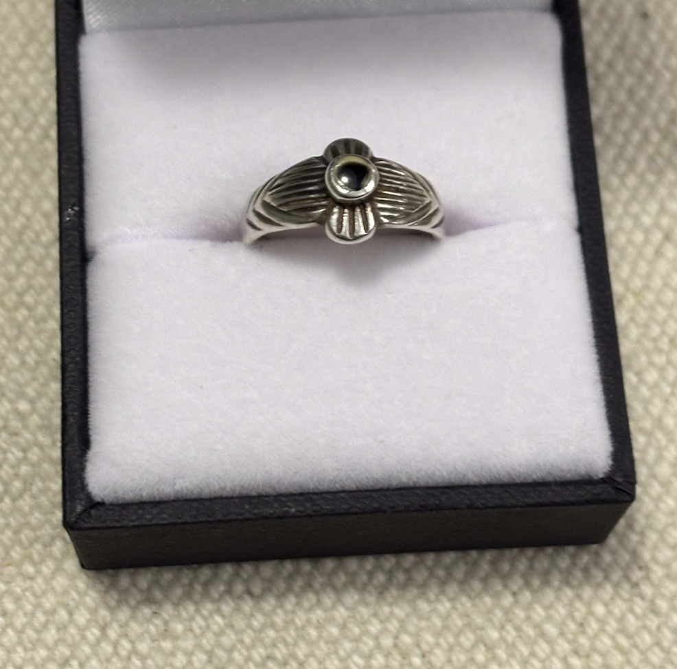 Size 3.25 Vintage Ring Sterling Silver