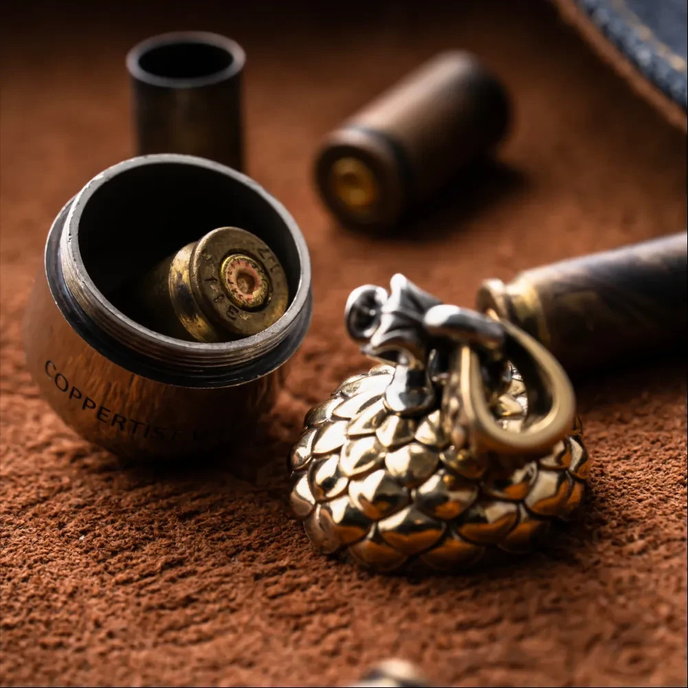 Acorn Capsule Pendant Necklace for Men,Pet Ashes Urn Holder Keepsakes Jewelry