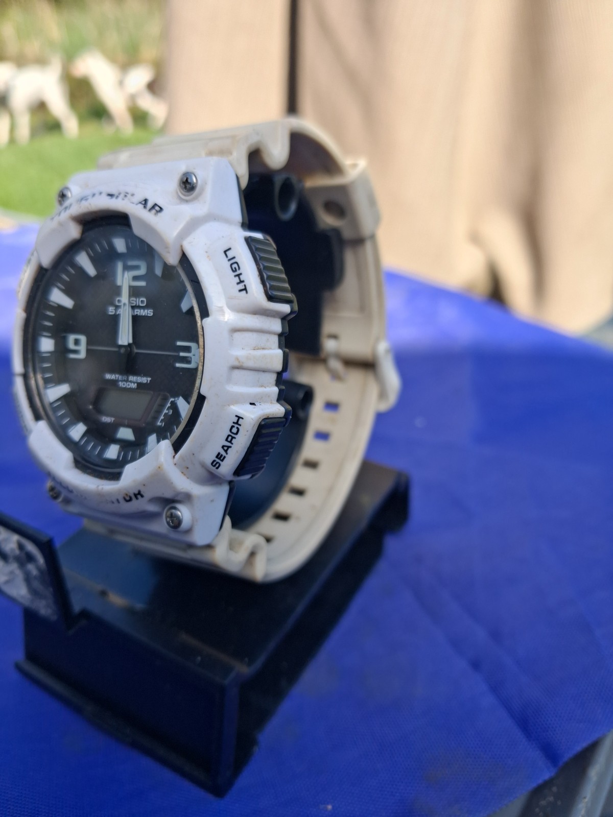 CASIO AQ-S810W 5208 TOUGH Solar Water resistant to 10 ATM LED Light 45.4mm