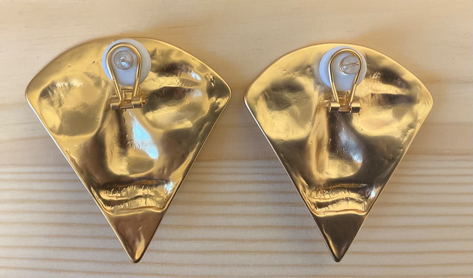 Schiaparelli. Abstract facial features earrings. # 508. Priced to sell