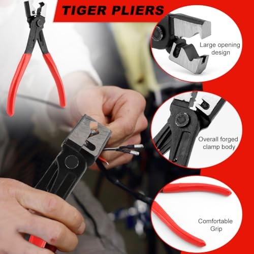 4 Pieces Electrical Disconnect Pliers for Cars, Electrical Connector Separator