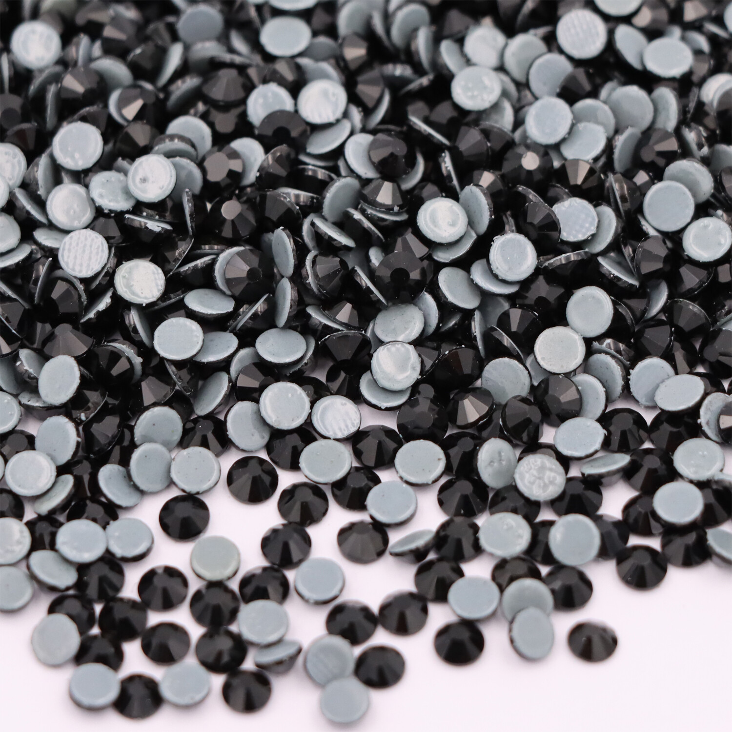 Crystal AB Hot Fix Rhinestone Glitter Strass Iron On Stones For Fabric Garment