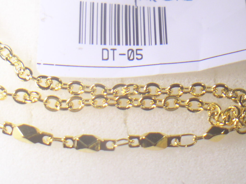 # 3 .. DESIGNER VINTAGE CHAIN BUTTON STYLE TIE BAR CLIP WHOLESALE LOT DTLOT