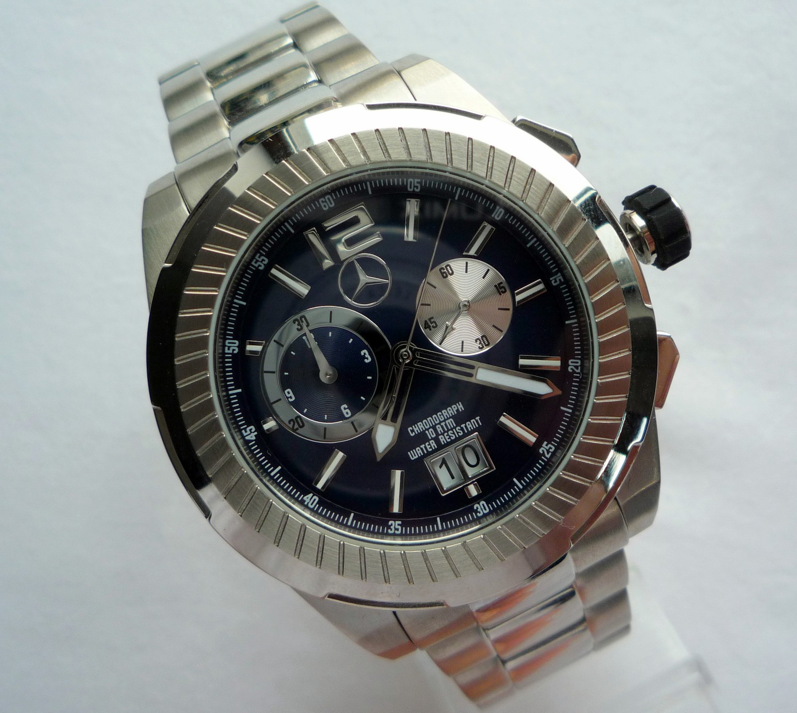 Mercedes Benz Classic Motorsport AMG DTM Racing Driver Sport Chronograph Watch
