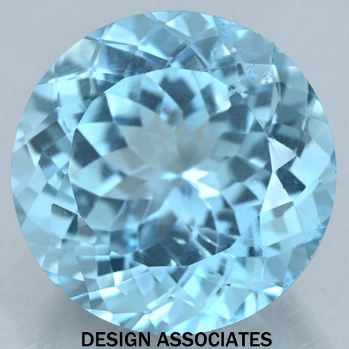 1.5 MM ROUND CUT BLUE ZIRCON ALL NATURAL AAA 2 PC SET (168225)