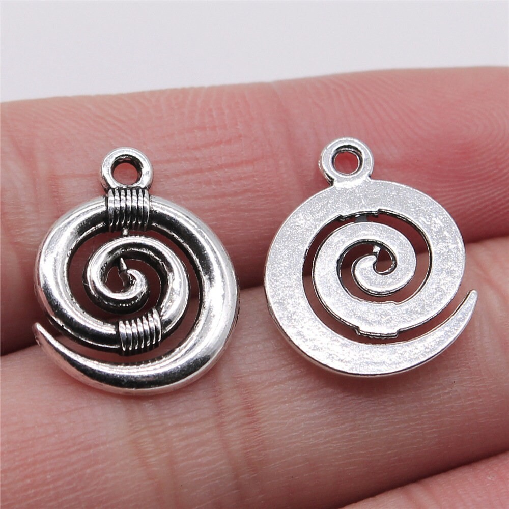 12 or 30PCS,Antique Silver Tone Charm Pendant, DIY Jewelry Charm Supply XCS11