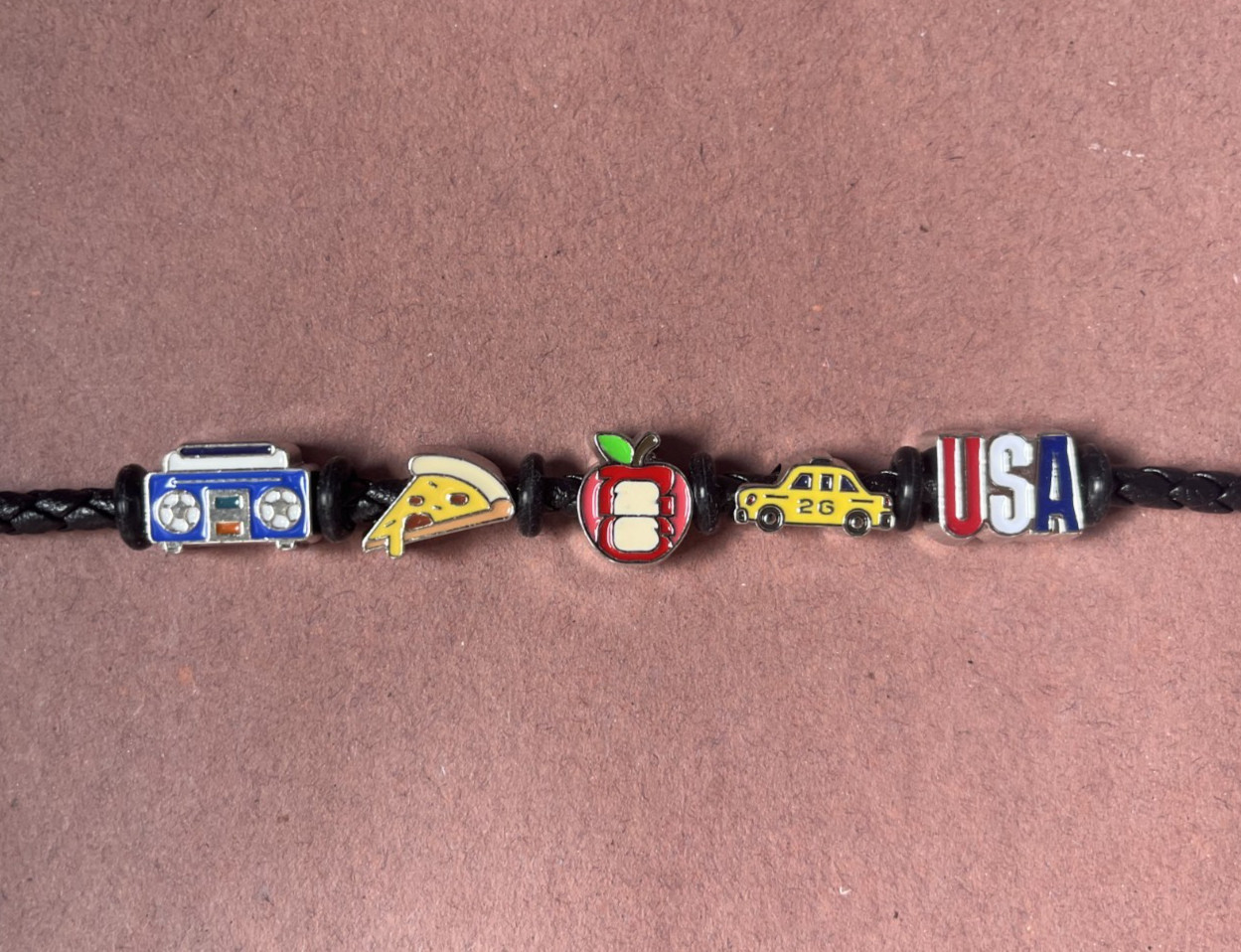 2 Bank Of America World Cup Bracelets NYC Unique Charms, New York City Exclusive