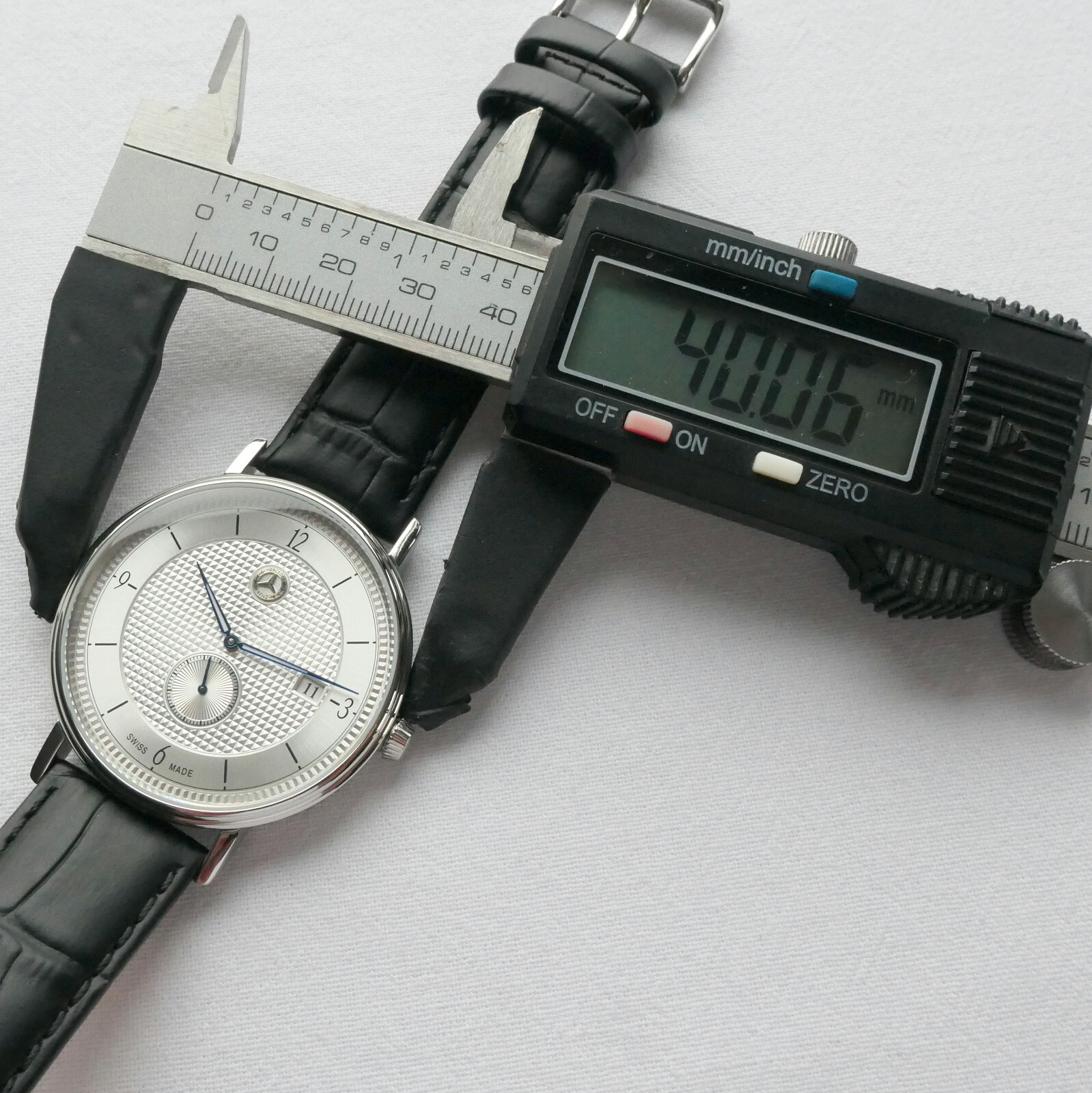 Mercedes Benz Classic Collection Art Deco Design Car Accessory Swiss Made Watch
