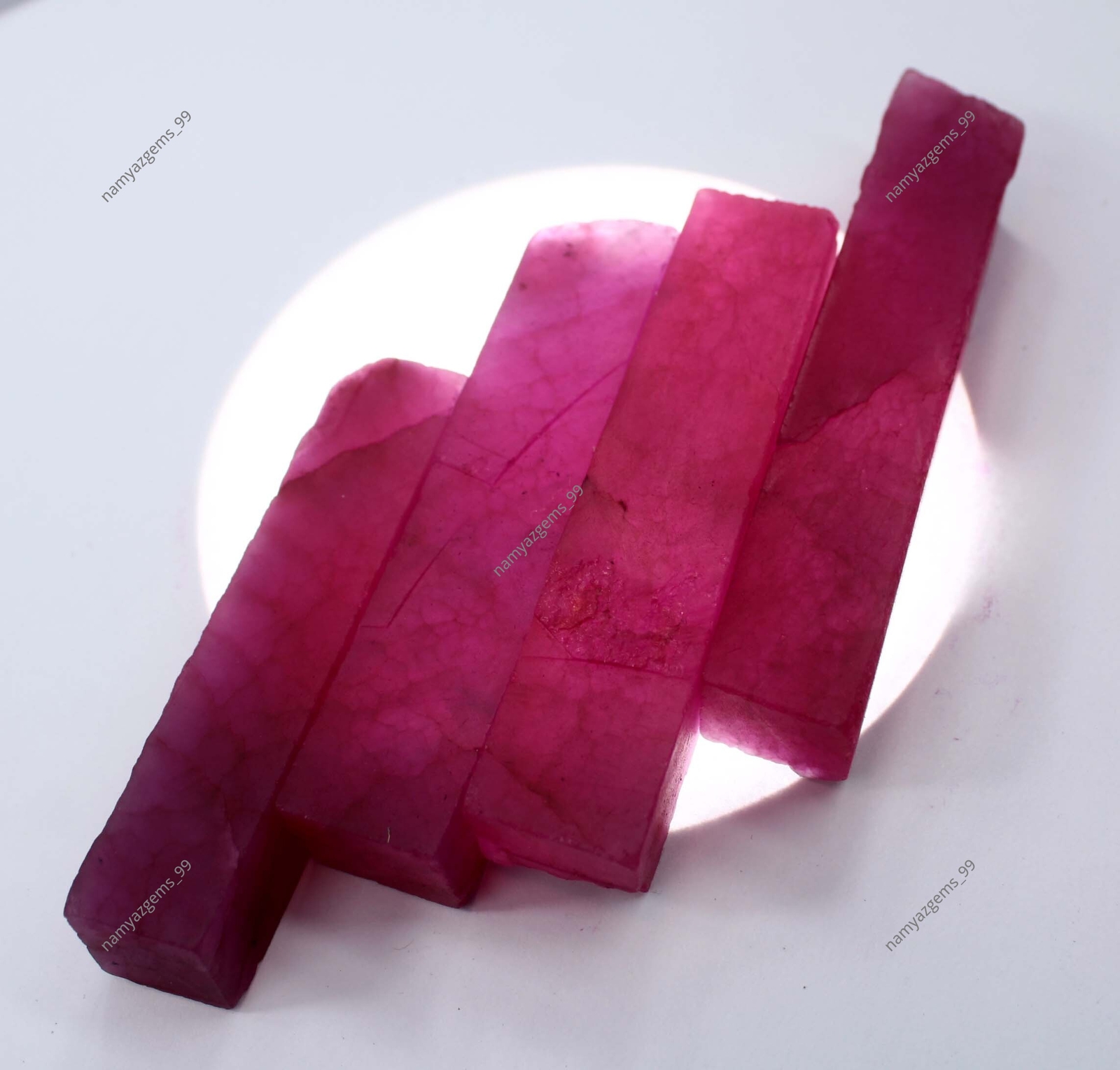 Natural 500.50 Ct Ruby Huge ROUGH Earth Mined CERTIFIED Red Loose Gemstone lot