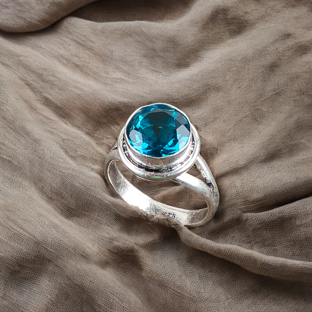 Apatite Gemstone 925 Sterling Silver Ring Handmade Jewelry Ring For Gift