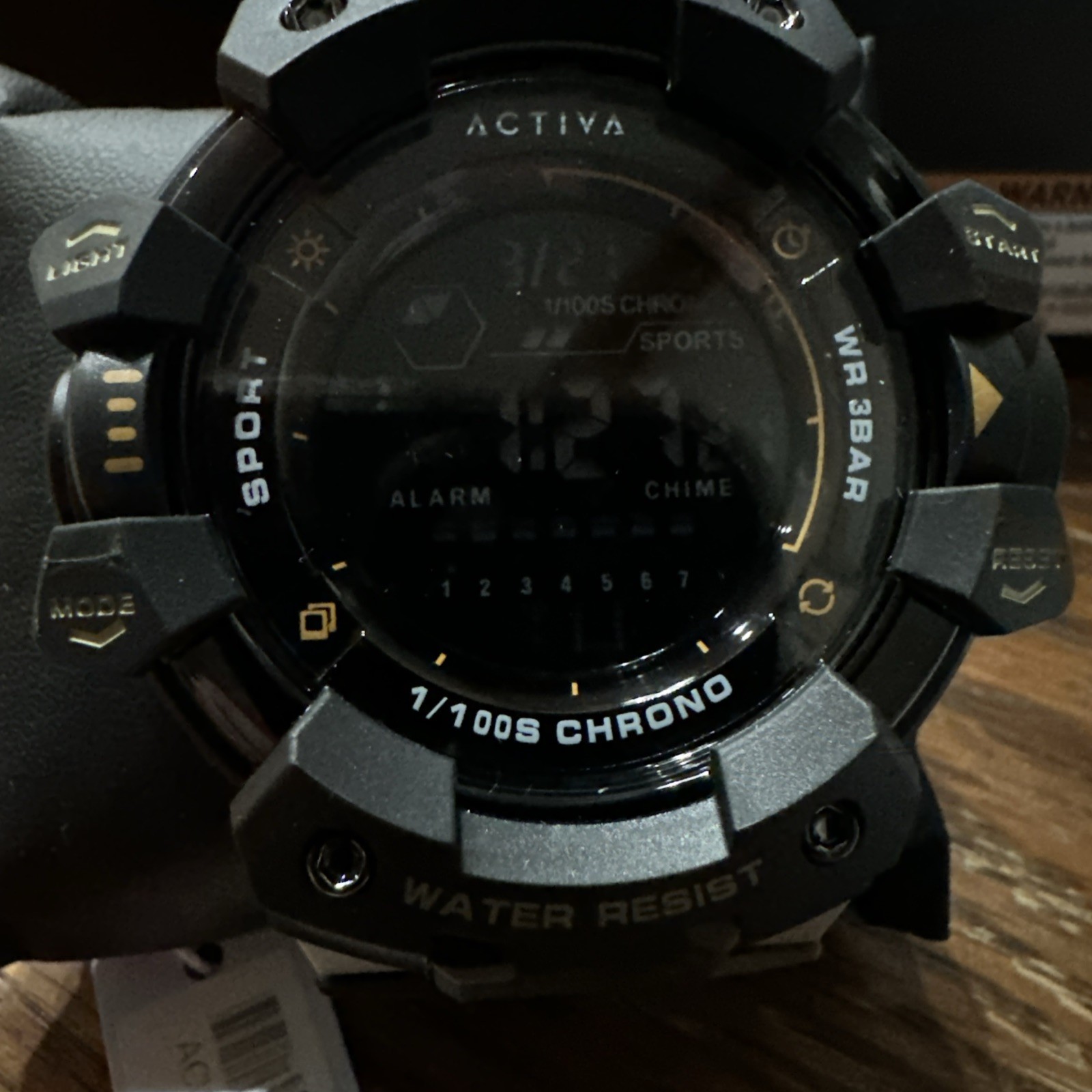 Activa Armour X Invicta Men’s 50mm Camo Rubber Digital Watch ACW8050MC-001