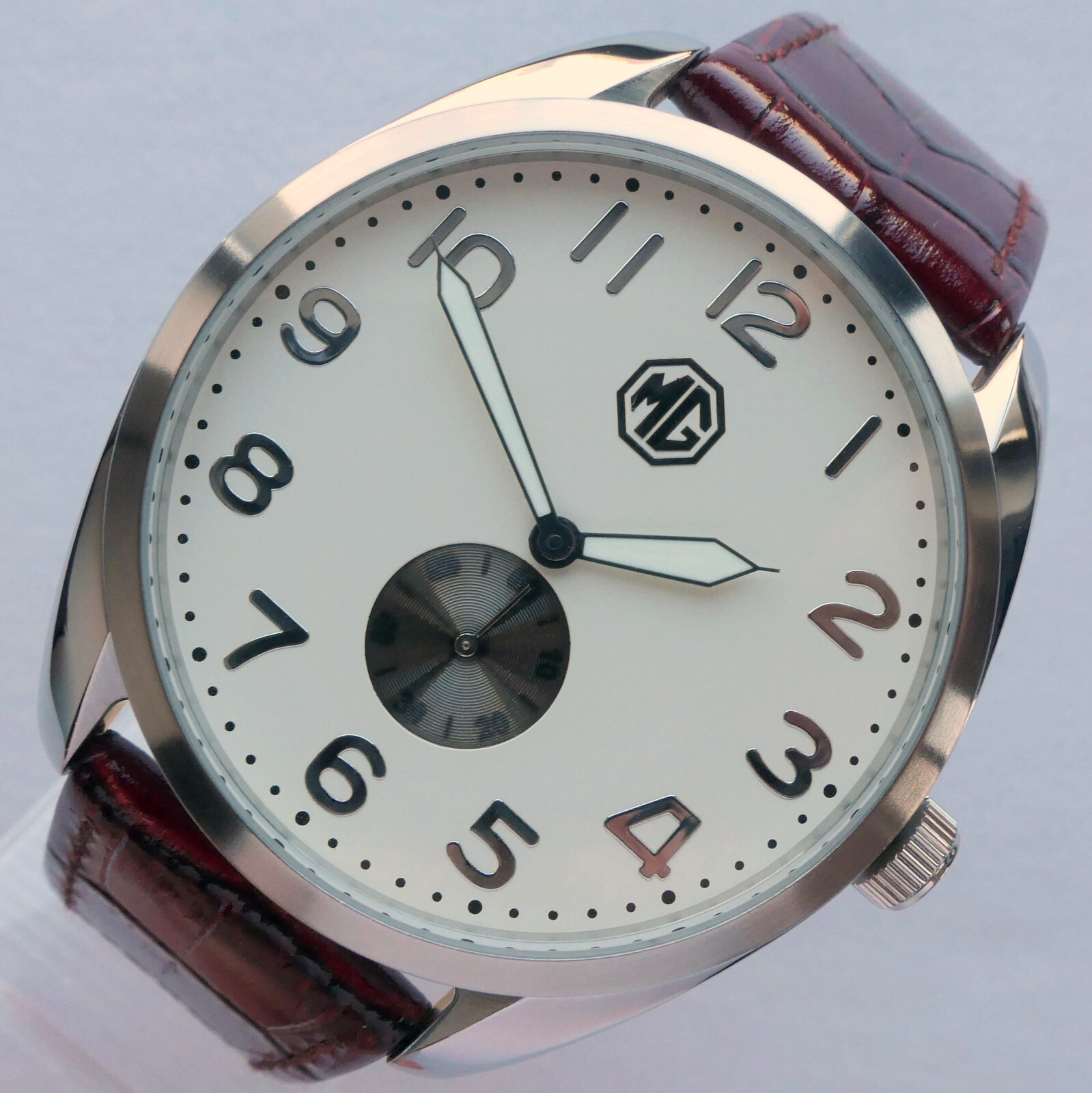 MG Morris Garages BMC MGA MGB Classic Aviator Driver Sport Car Accessory Watch