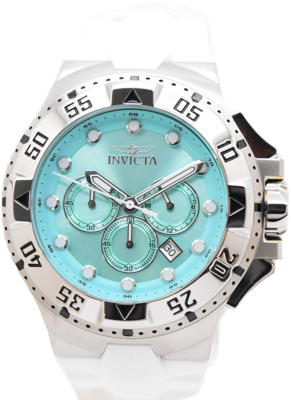 Invicta Excursion Kodar Men’s 50mm Turquoise Dial White Chronograph Watch 48534