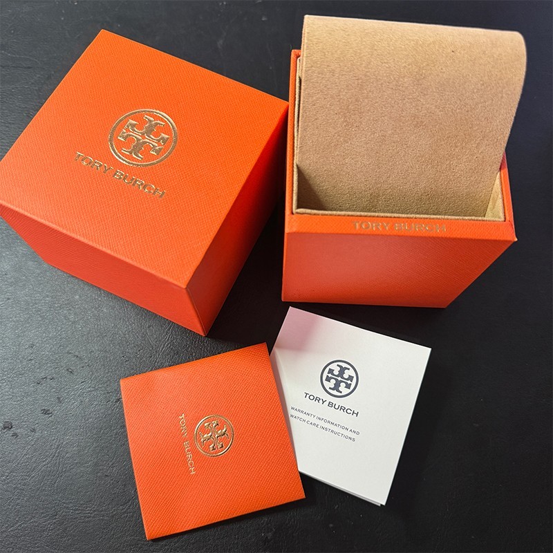 NEW TORY BURCH T MONOGRAM CHRONOGRAPH WATCH TBW1050