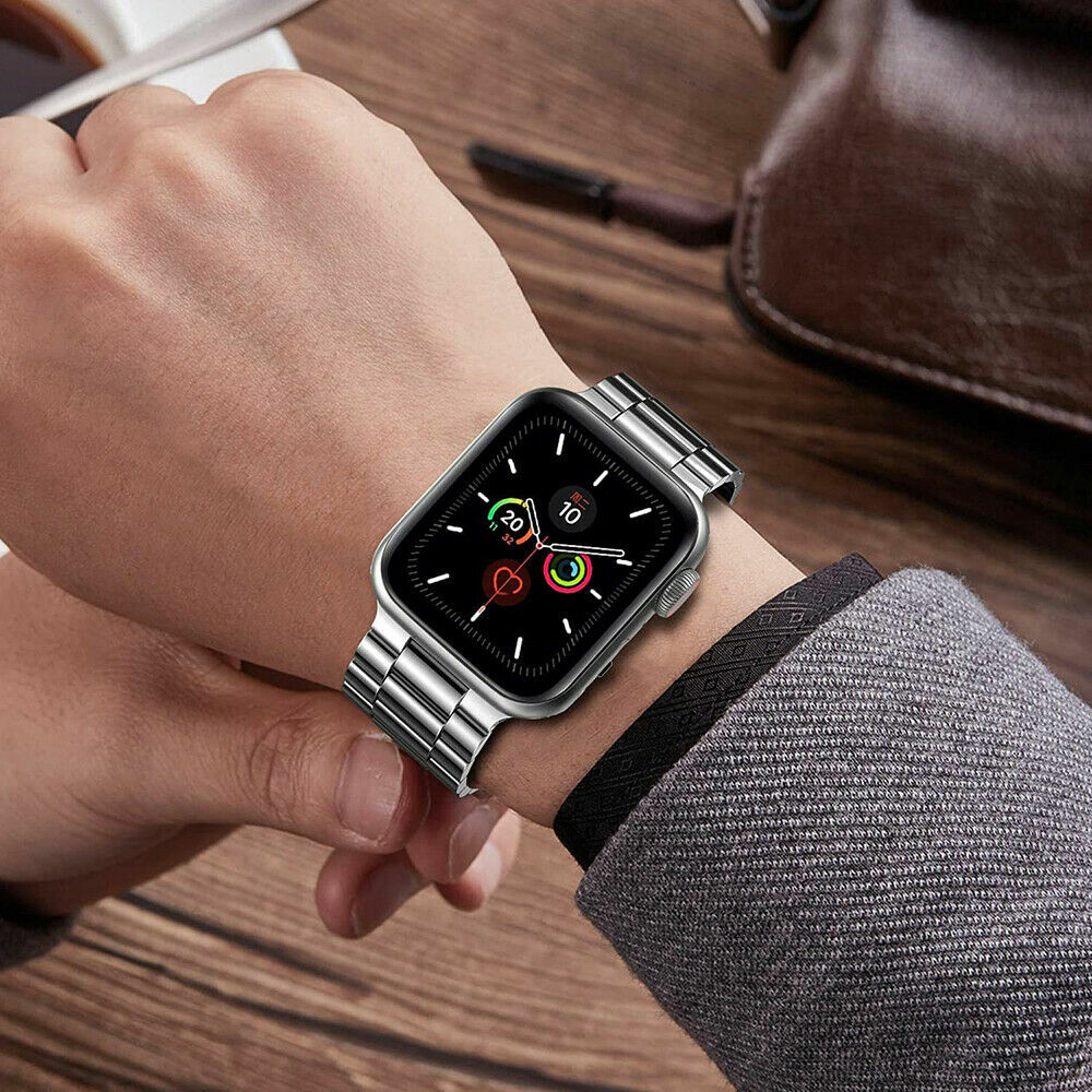 Stainless Steel iWatch Band Strap +TPU Case For Apple Watch Series 9 8 7 6 SE 49