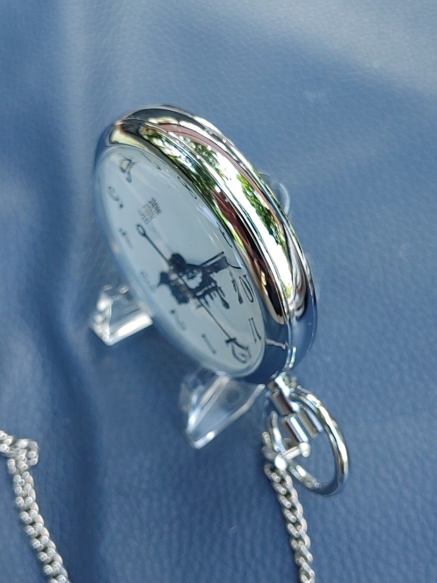 SEIKO 7C11-0010 Railway Pocket Watch JR West Yoshitsune Working Japan Rare