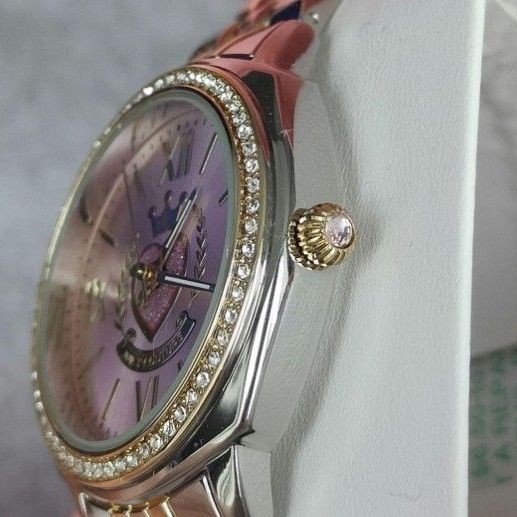 Juicy Couture Women’s Watch Pave Set Jubilee Bracelet Sparkling Quartz Watch Cut