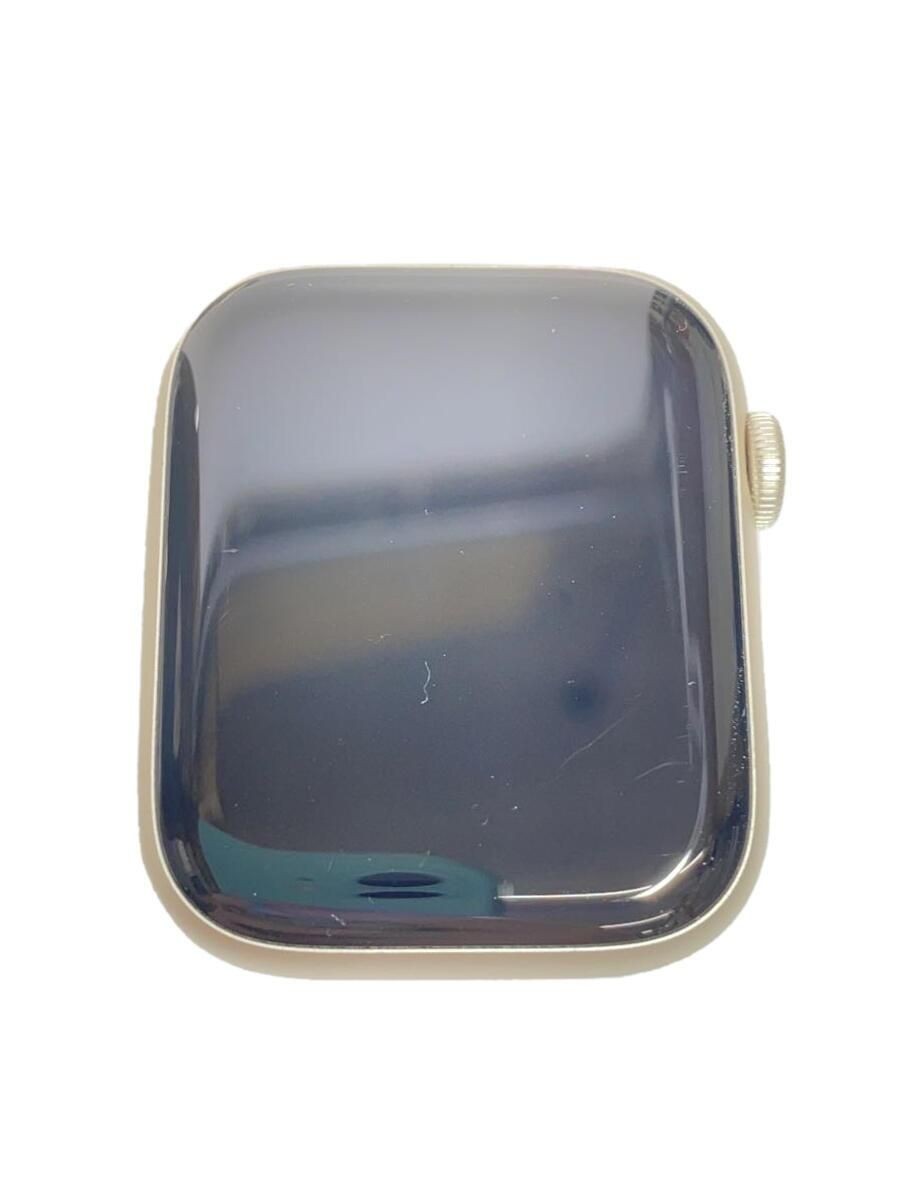 Apple Mens Watch Series 8 GPS Model 45mm MNP23J A Starlight Digital La Used