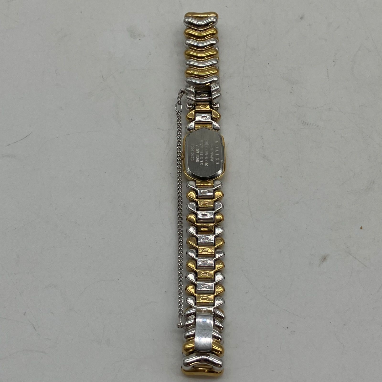 TB690 SEIKO wristwatch 2E20 5620 gold silver combination color