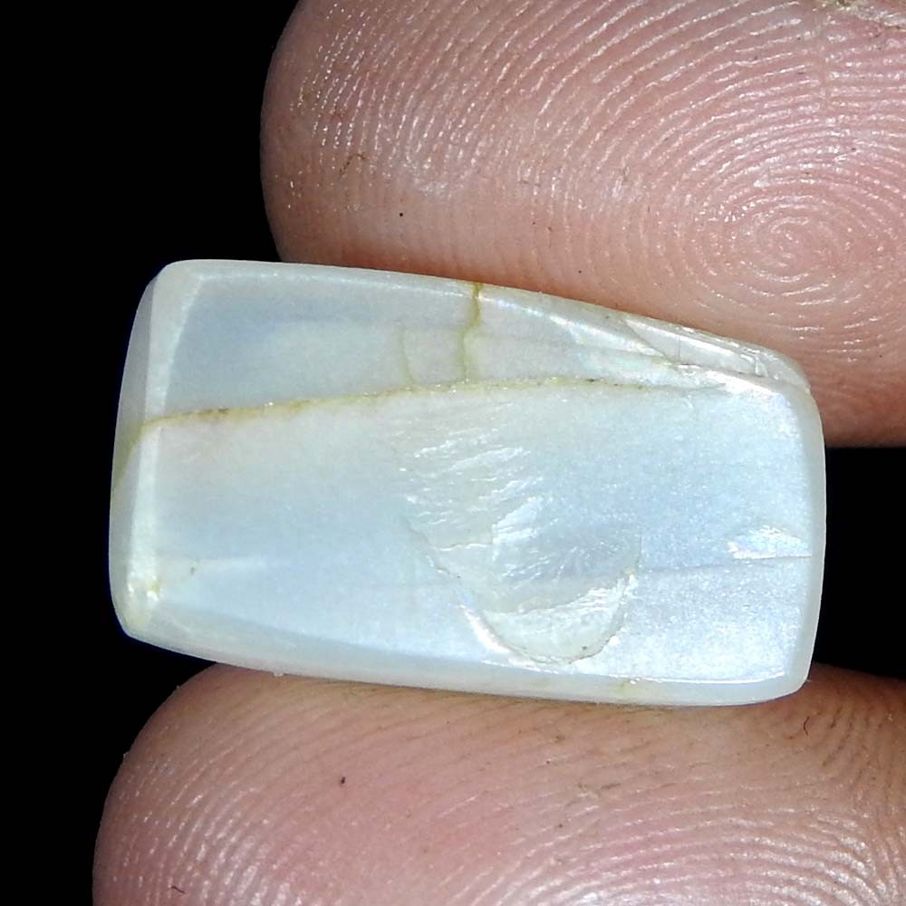 11.60Cts100%Natural Quality Silky Monnstone Cushion Cabochon Loose Gemstone