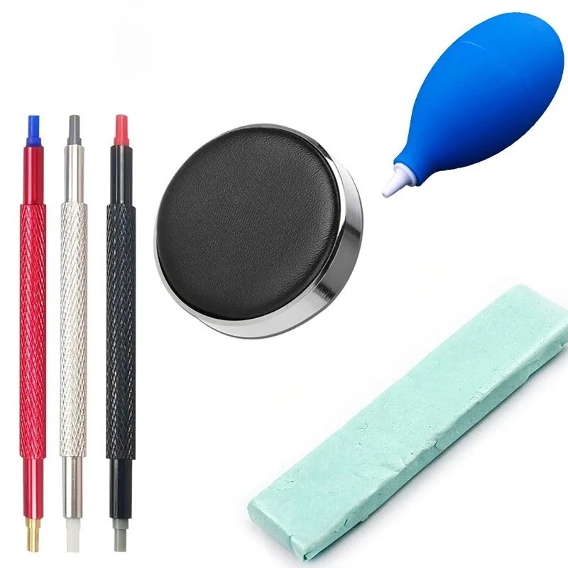6/8PCS Watch Dust Air Blower Pump Rubber Cleaning Wristwatch Parts Brush Tool