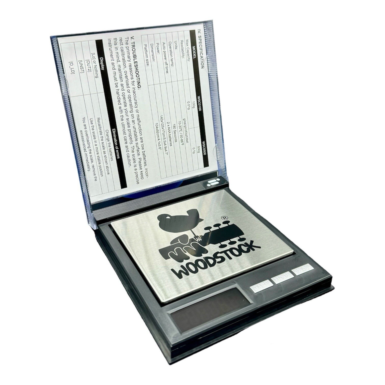 Infinity Woodstock CD Digital Scale 500g x 0.1g Newest Style .
