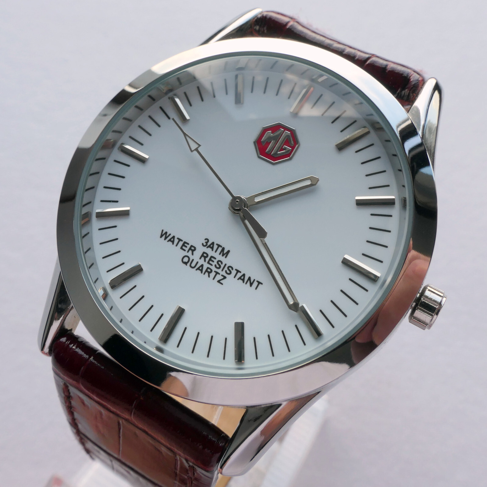 MG Morris Garages BMC MGA MGB Classic Aviator Driver Sport Car Accessory Watch