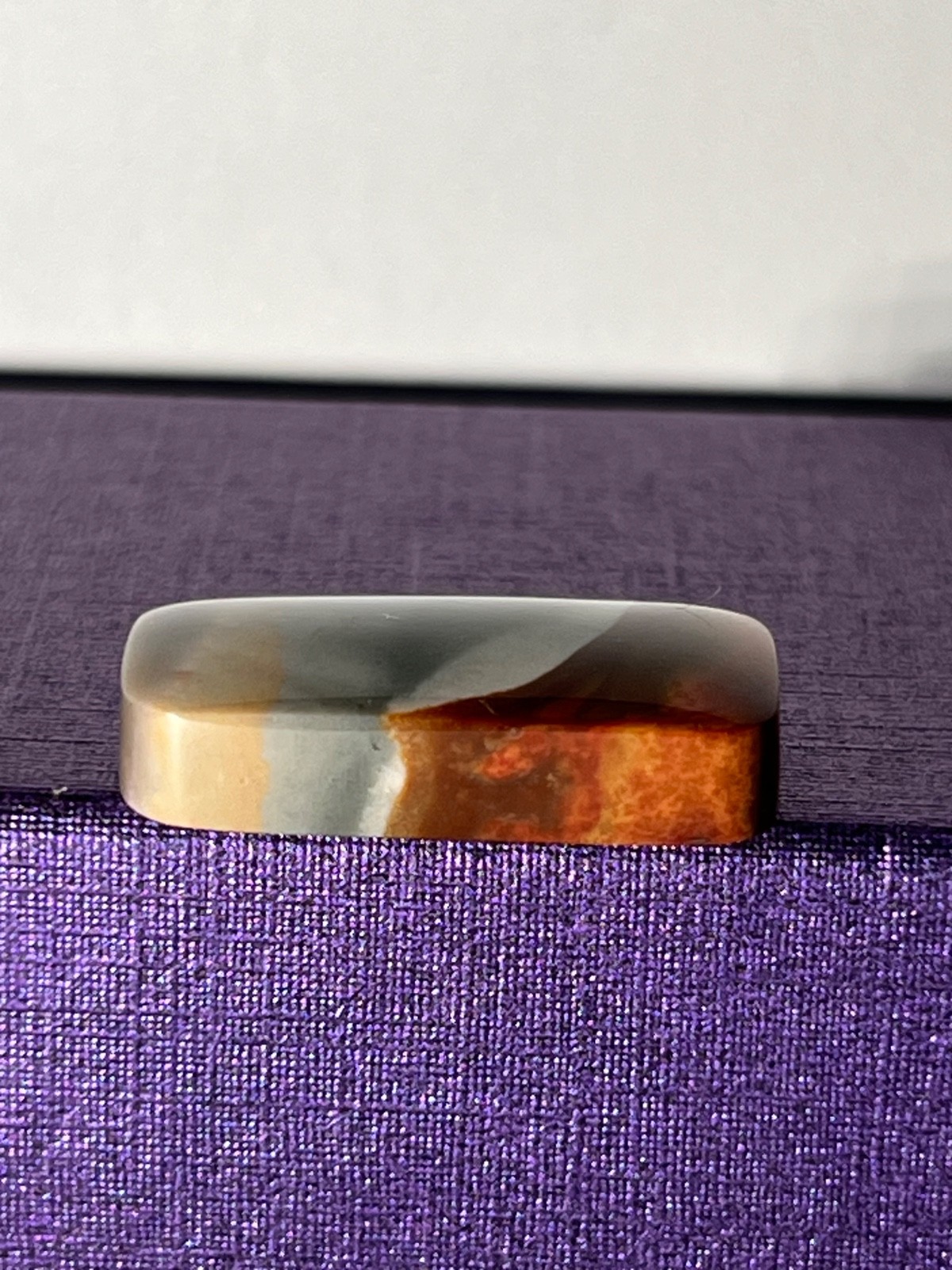 Polychrome Misty Mountain Jasper Cabochon