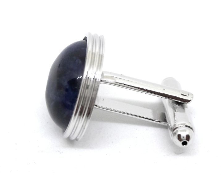 SODALITE CUFFLINKS AND TUXEDO STUDS MANUFACTURERS DIRECT PRICING