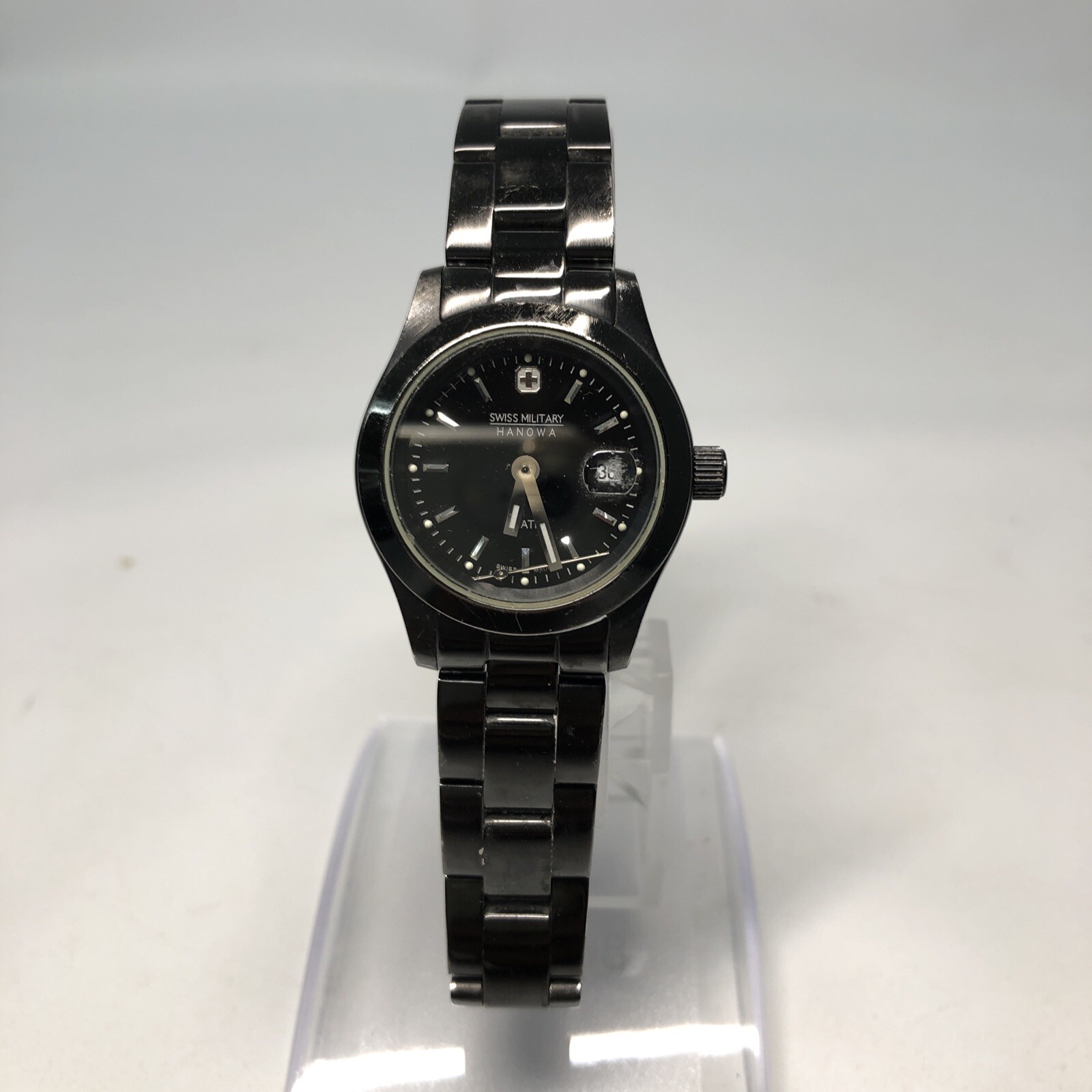 Hanowa Ladies Swiss Military Freedom Watch 5-7023 Broken For Parts or Repair