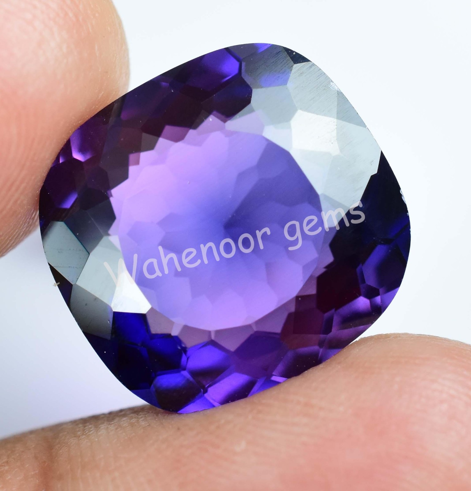 Natural 23.00 Ct Boysenberry Sapphire AGL Certified Fabulous Loose Gemstone