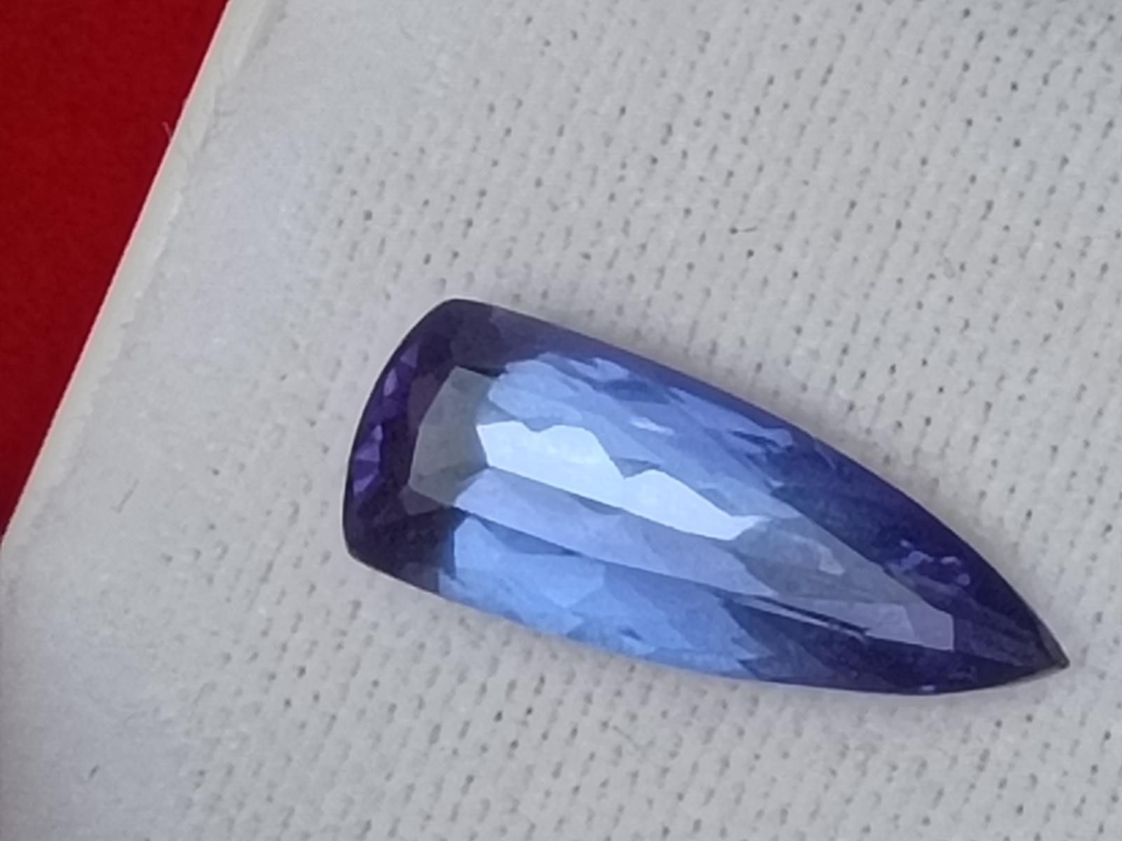 Natural Tanzanite Trillion Cut Blue/Purple Transparent 6x16mm 2.80ct 1pc