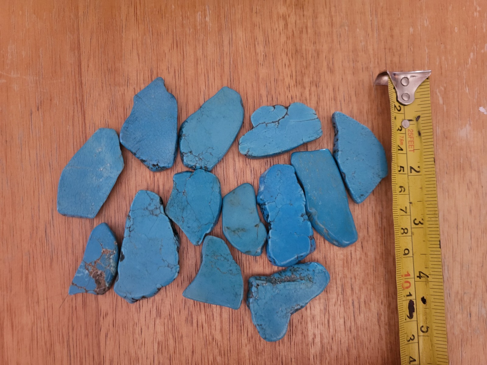 Manmade turquoise faux stones blue jewelry making pieces western lot mix
