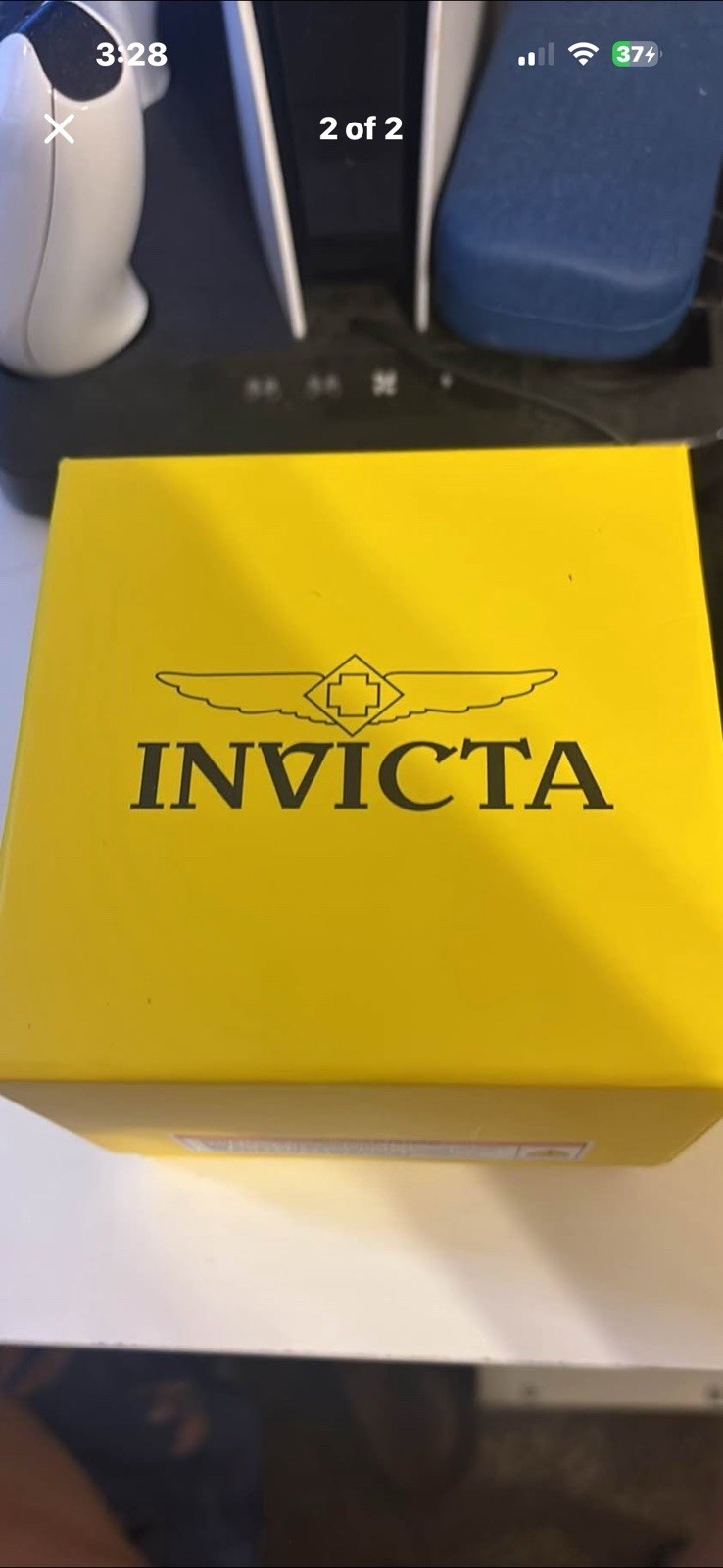 Invicta Pro Diver Men’s Gold Tone Black Dial Quartz Date 200m Watch w/ Box