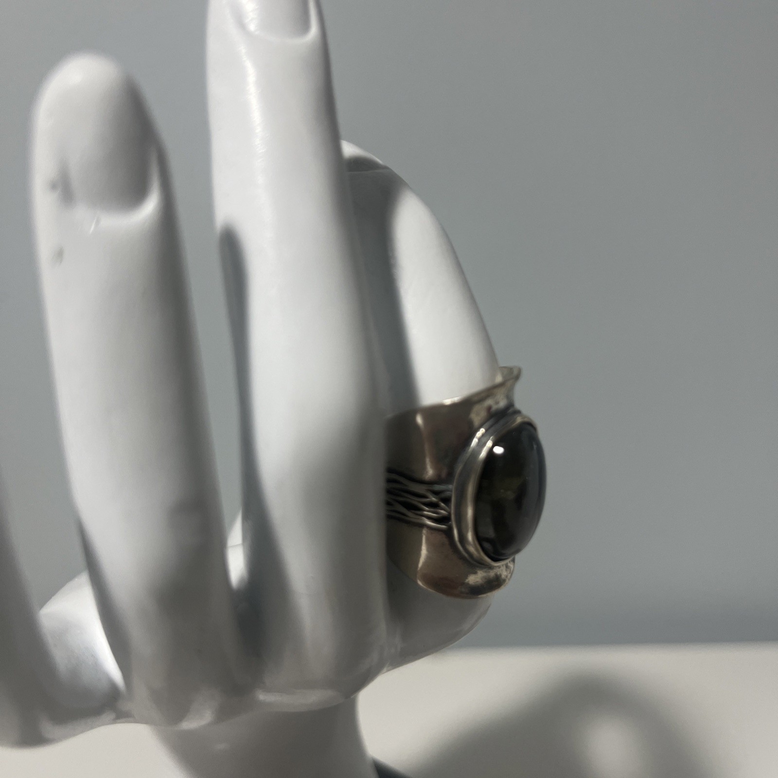 Passage To Israel Sterling Silver Gemstone Ring 12grams NIB